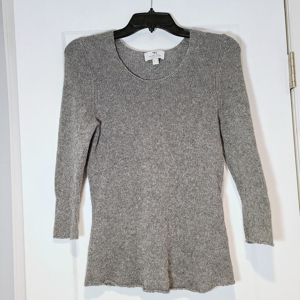 Peter Hahn Scoop Neck Cashmere Sweater